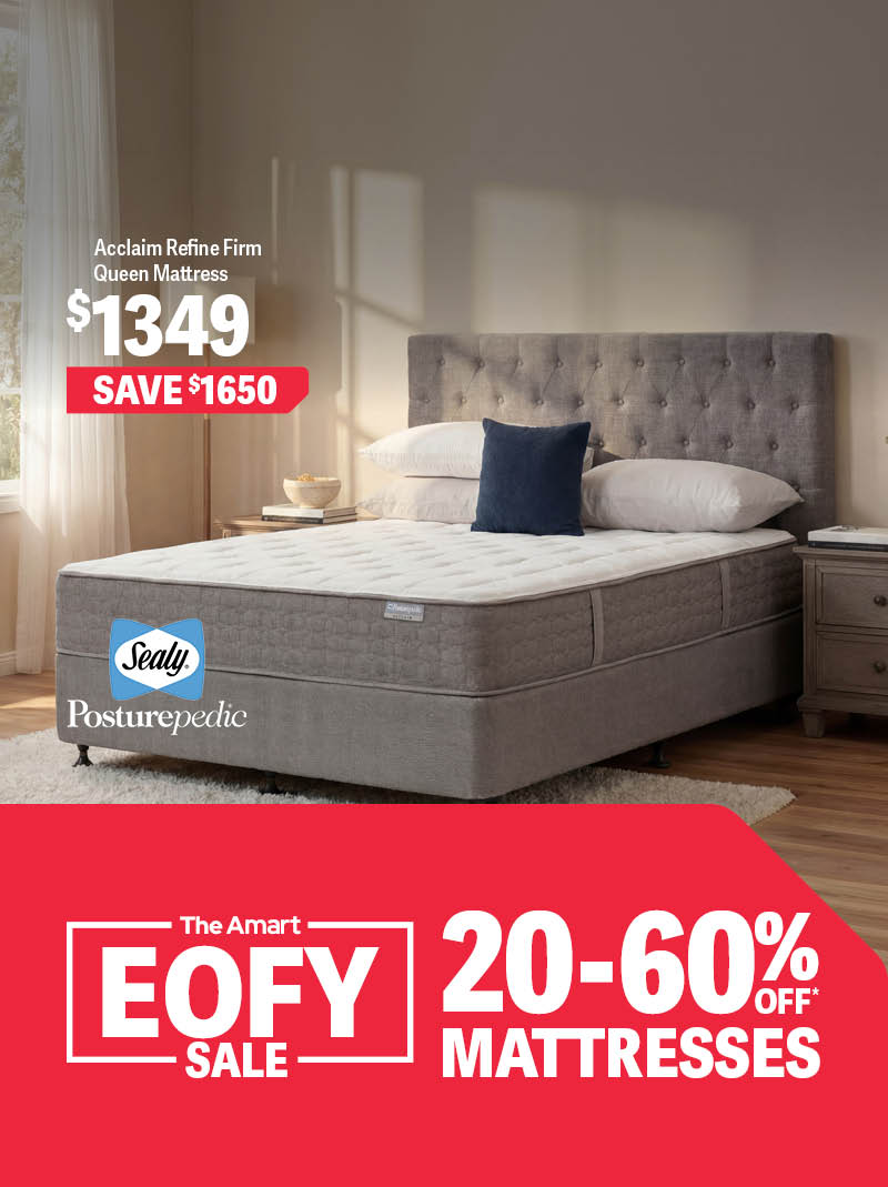 20-60% off* Mattresses