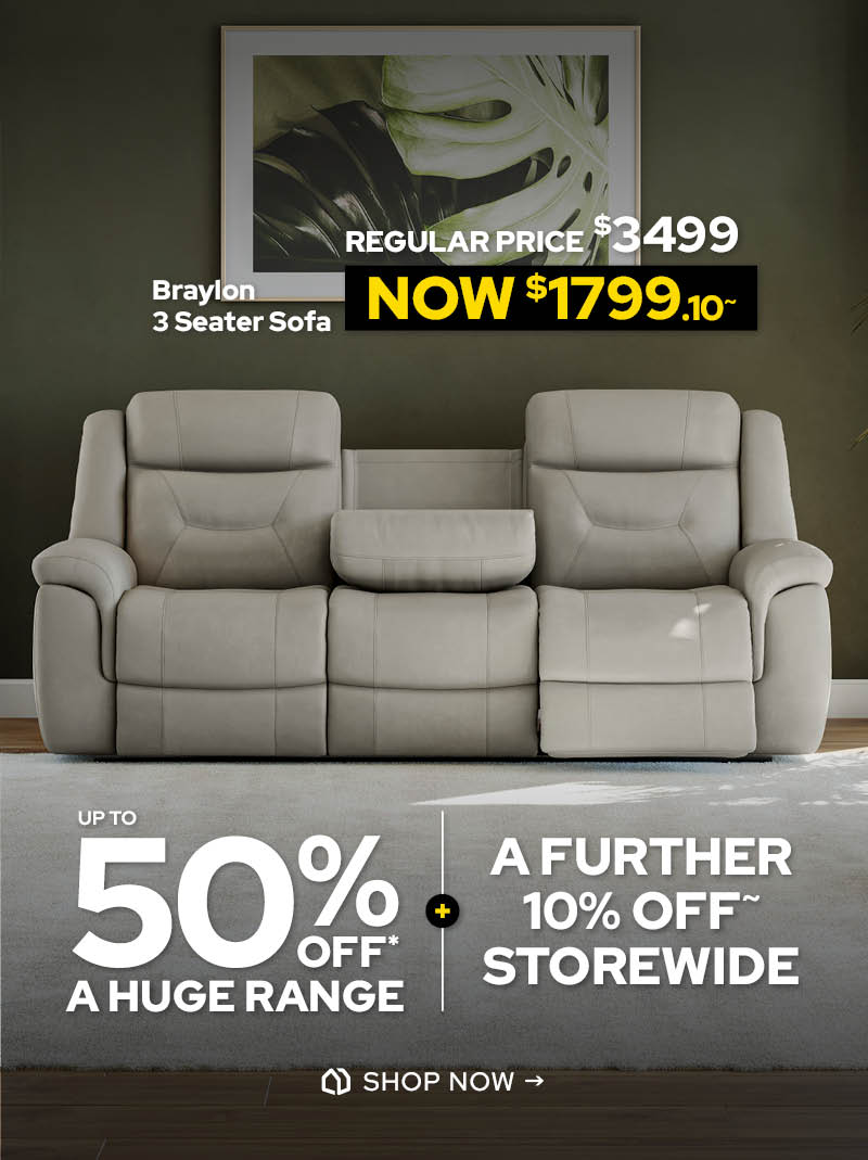 A FURTHER 10% OFF STOREWIDE