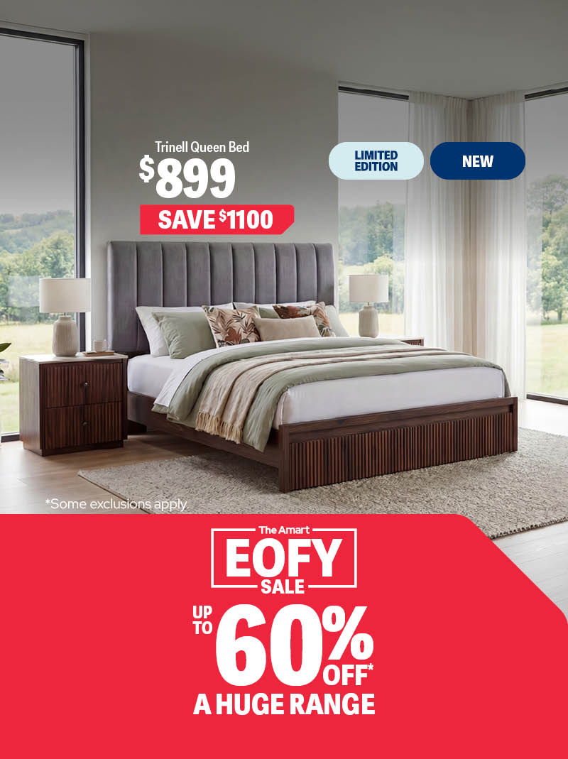Up to 60% off* EOFY Sale
