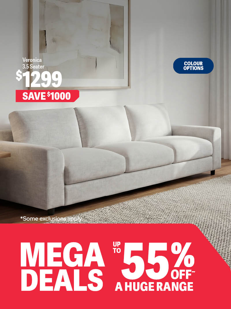 Up to 55% off Mega Deals