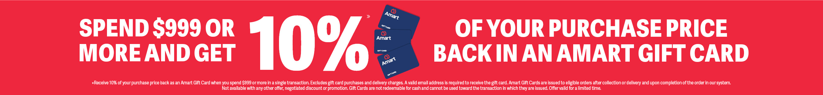 Amart GIft Card Offer