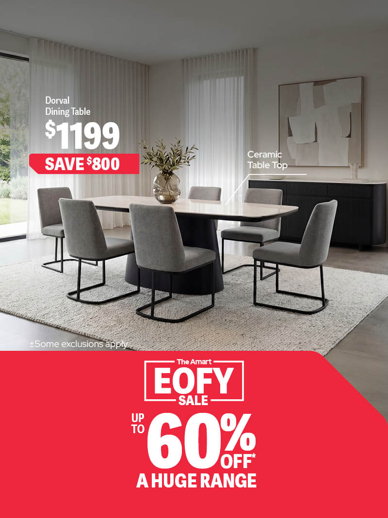 Up to 60% off* EOFY Sale