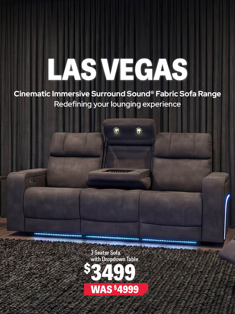 20-50% OFF ALL LOUNGES, SOFAS & RECLINERS
