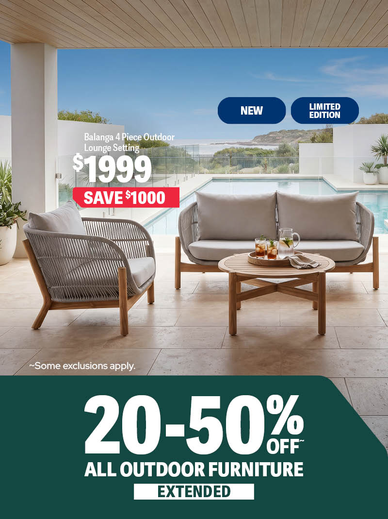 20-50% off Outdoor EXTENDED