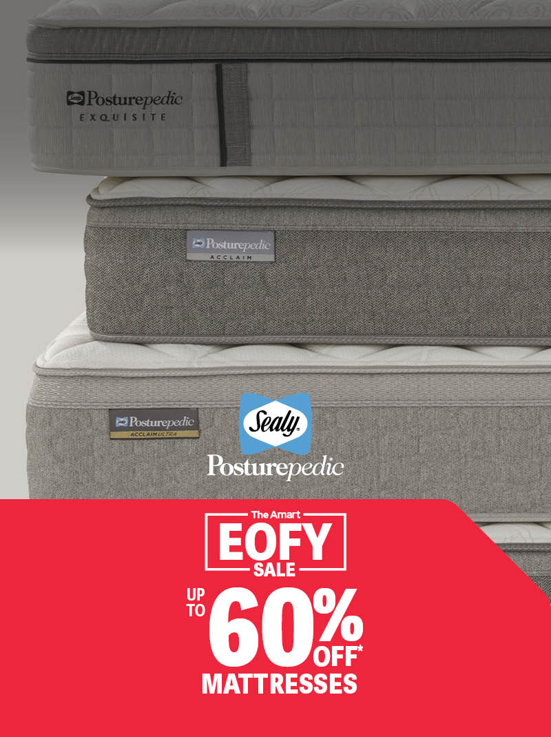 Up to 60% off* Mattresses