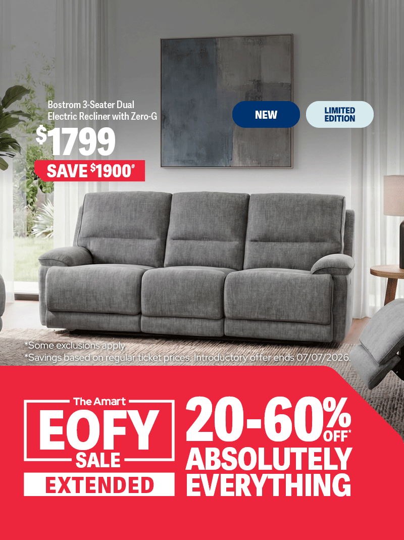 20-60% off* EOFY Sale EXTENDED