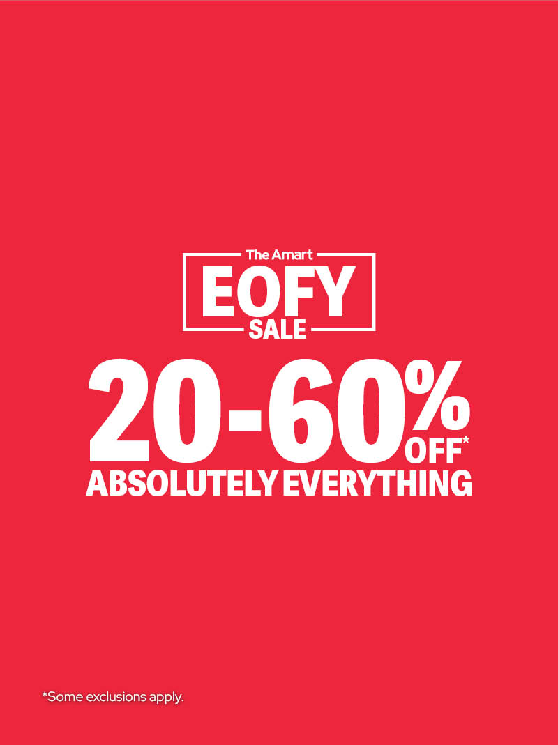 20-60% off* EOFY Sale