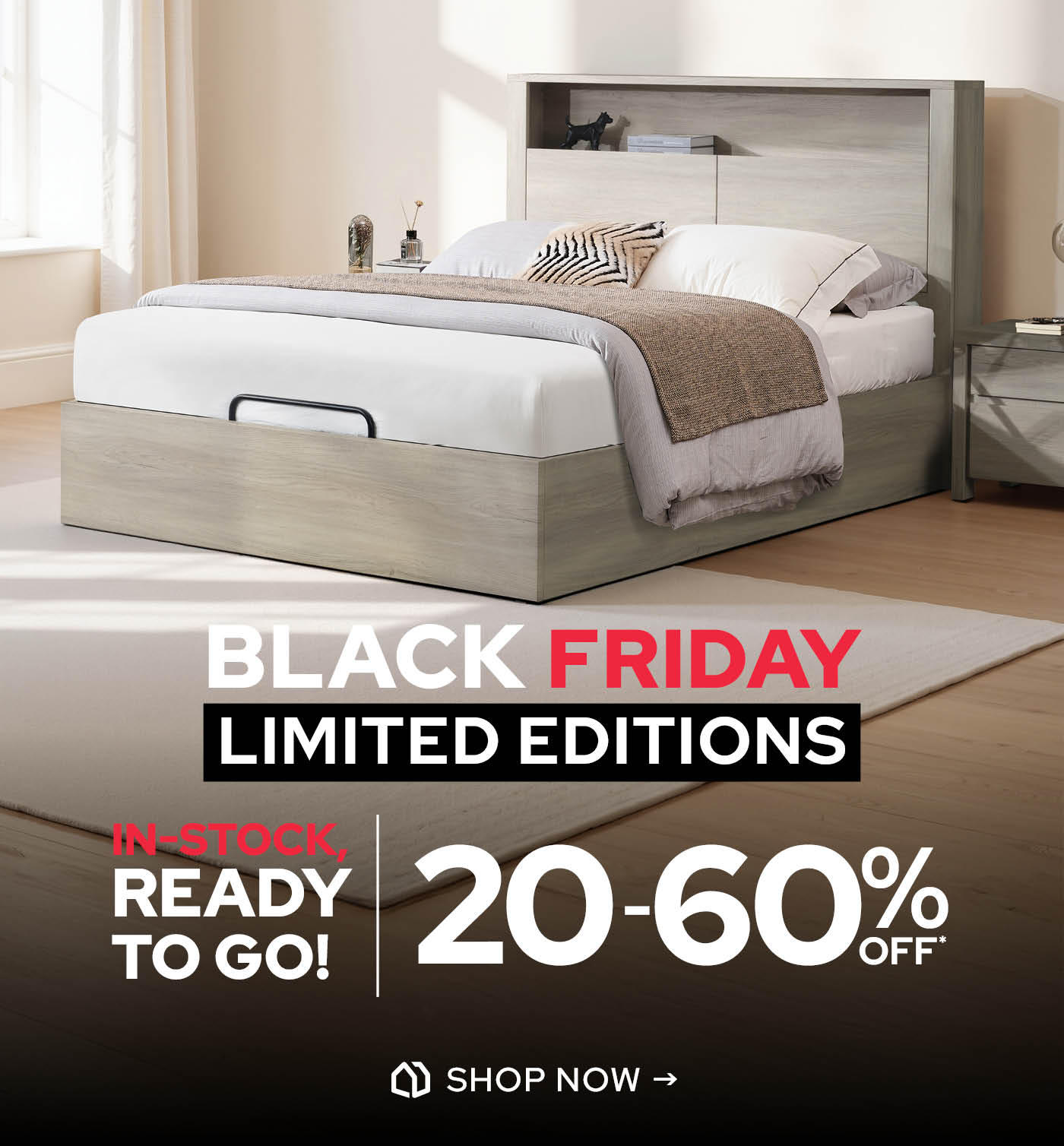 In stock, ready to go!