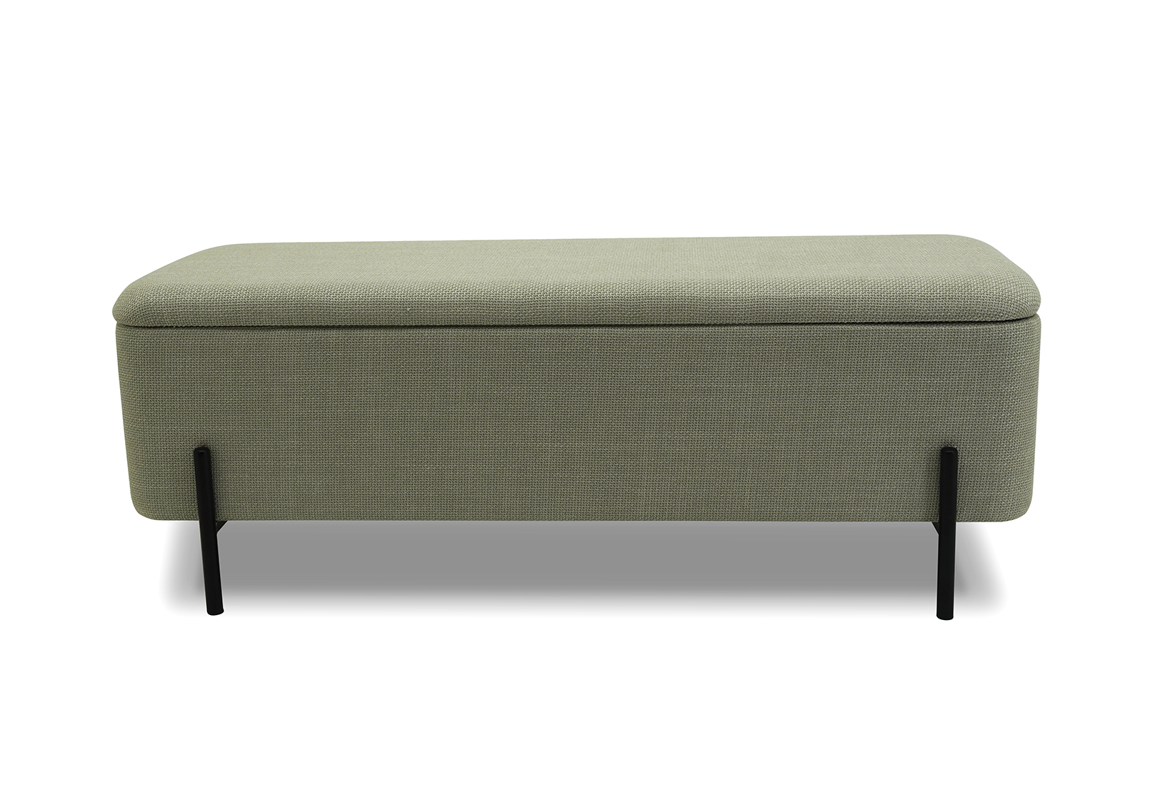 BEIGE MEJIA Storage Ottoman