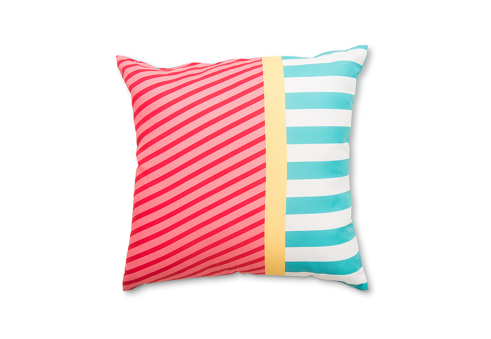 MULTI MULTI STRIPE 45cm Outdoor Cushion Amart Furniture