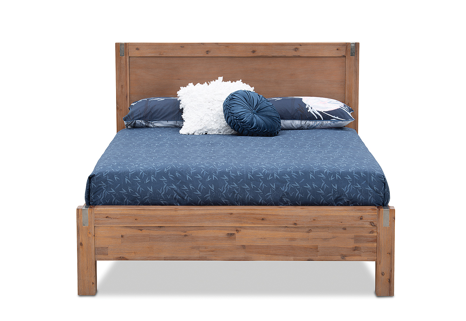 PEWTER SILVERWOOD Queen Bed Amart Furniture