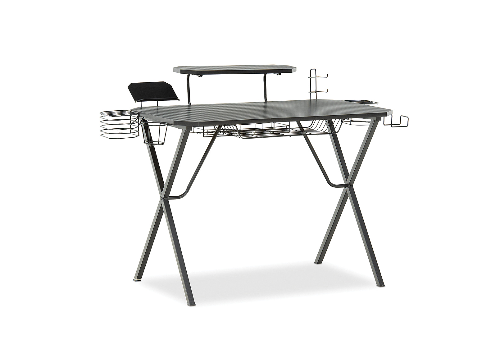BLACK SY100 Gaming Desk Amart Furniture