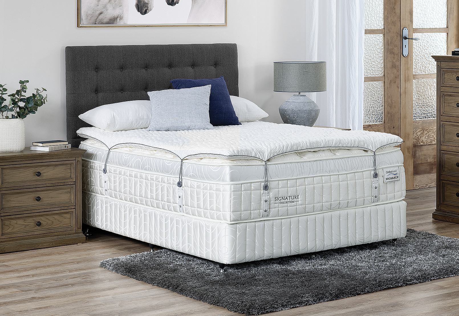 Monarch King Mattress With Topper Amart