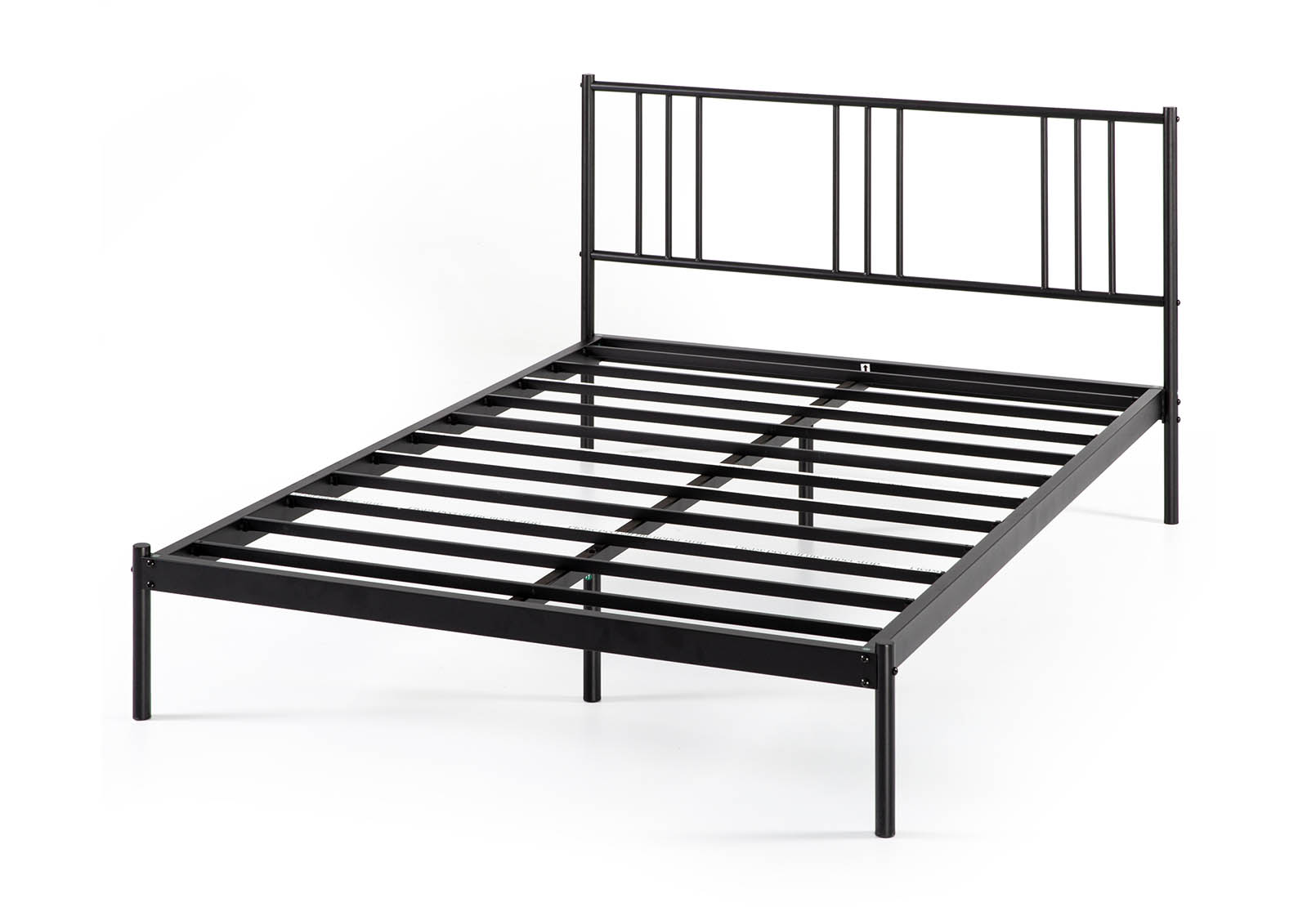 BLACK CAREY Black Double Bed Amart Furniture