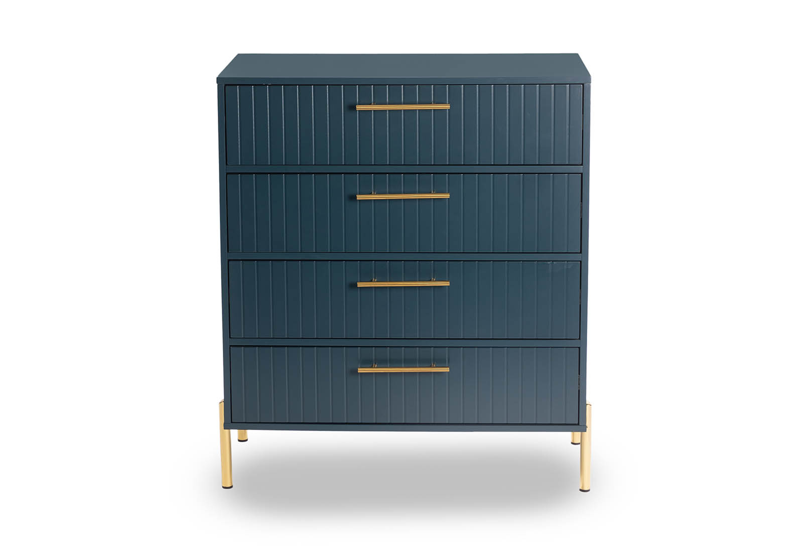 TEAL DELGADO Teal 4 Drawer Tall Chest Amart Furniture