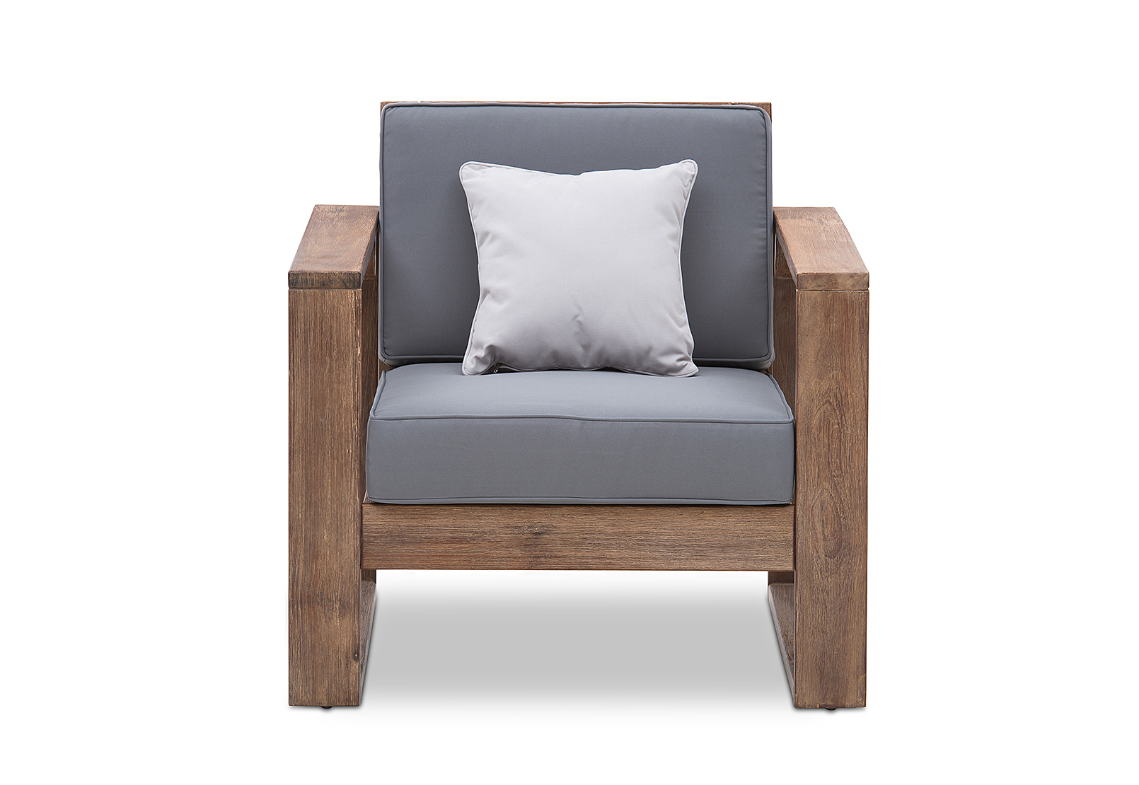 LIGHT GREY SHADOW2 Single Outdoor Lounge Chair