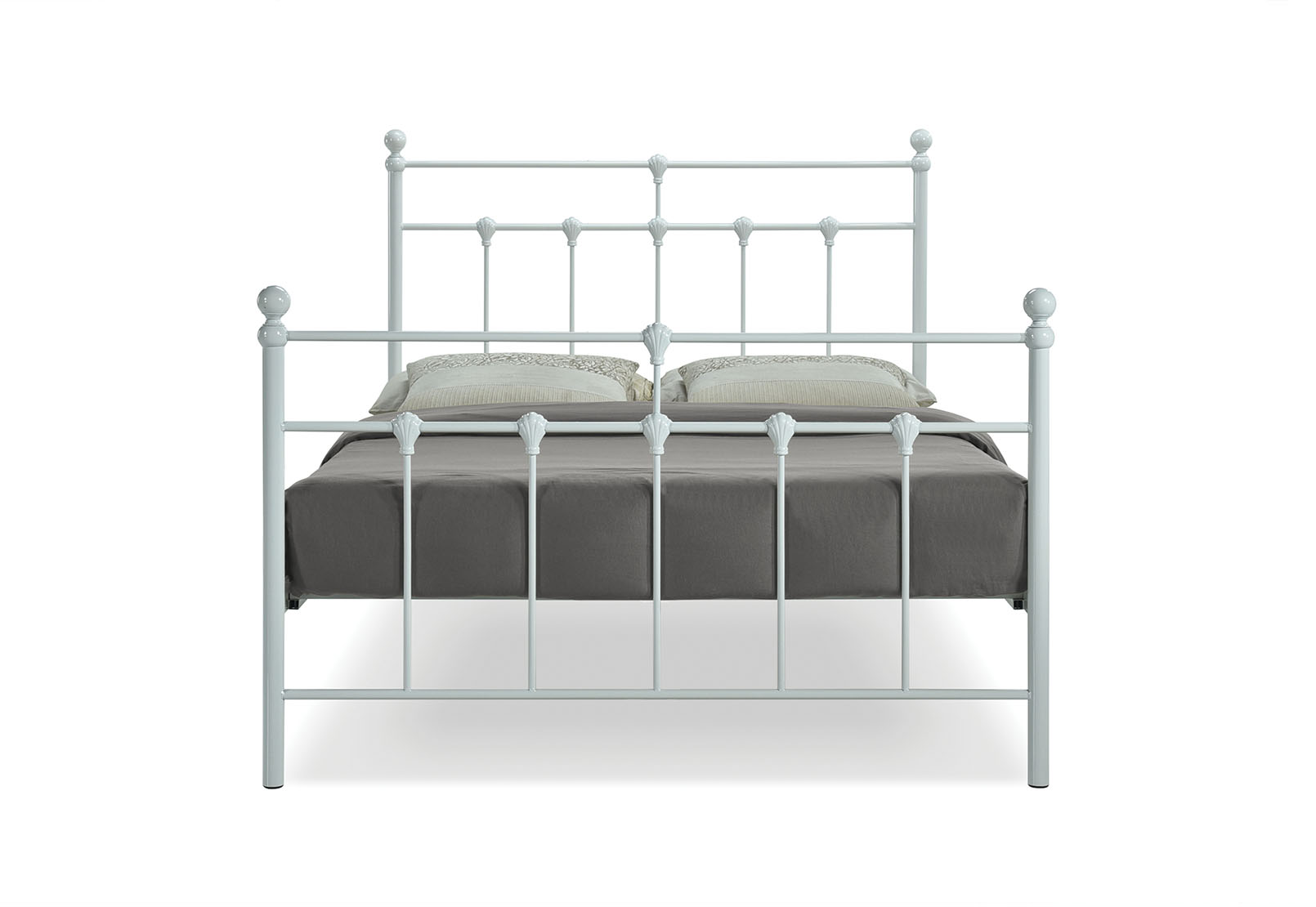WHITE NEWMAN White Double Bed Amart Furniture