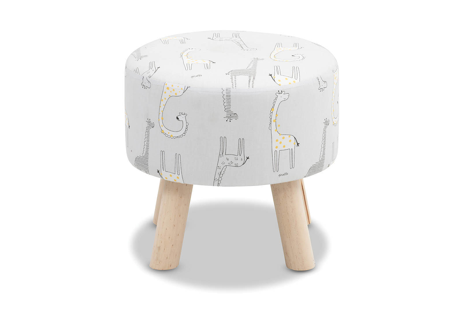 GIRAFFE YOSHI Fabric Stool