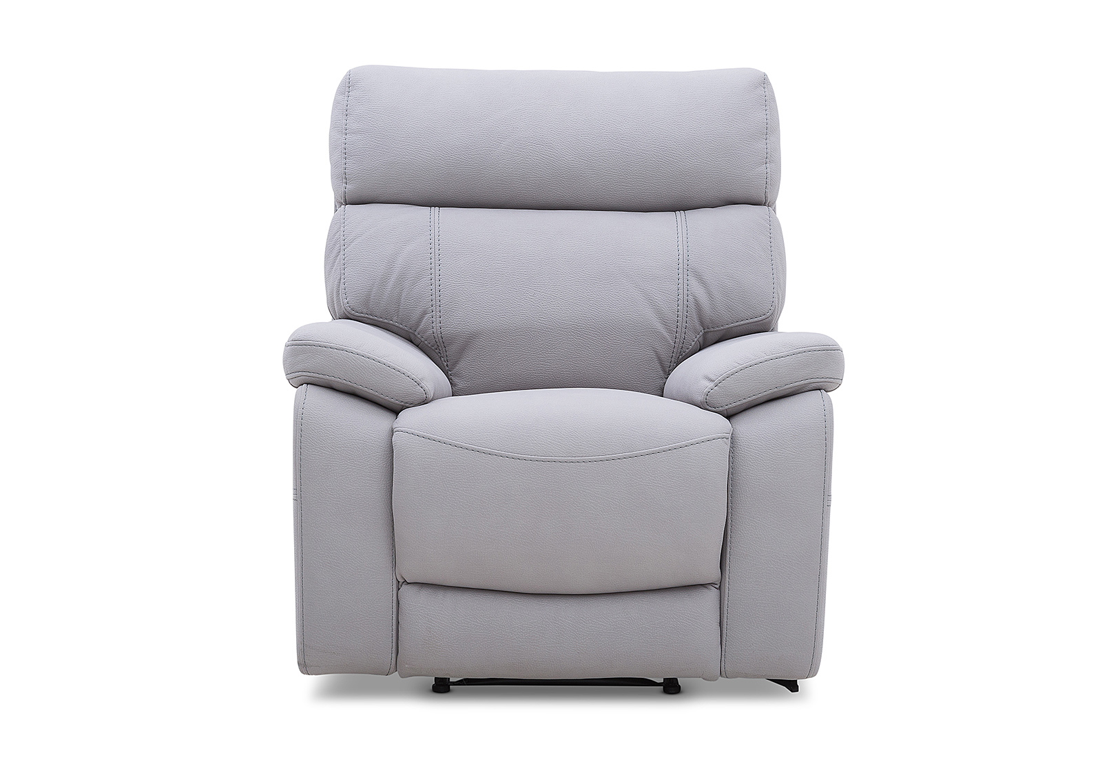 LIGHT GREY ALFRED Fabric Recliner | Amart Furniture