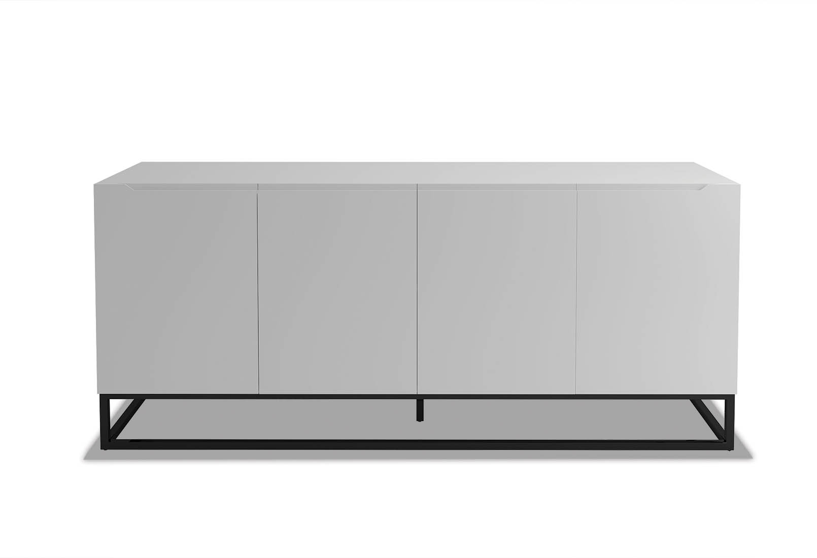 WHITE/ BLACK ROVIGO Buffet Amart Furniture