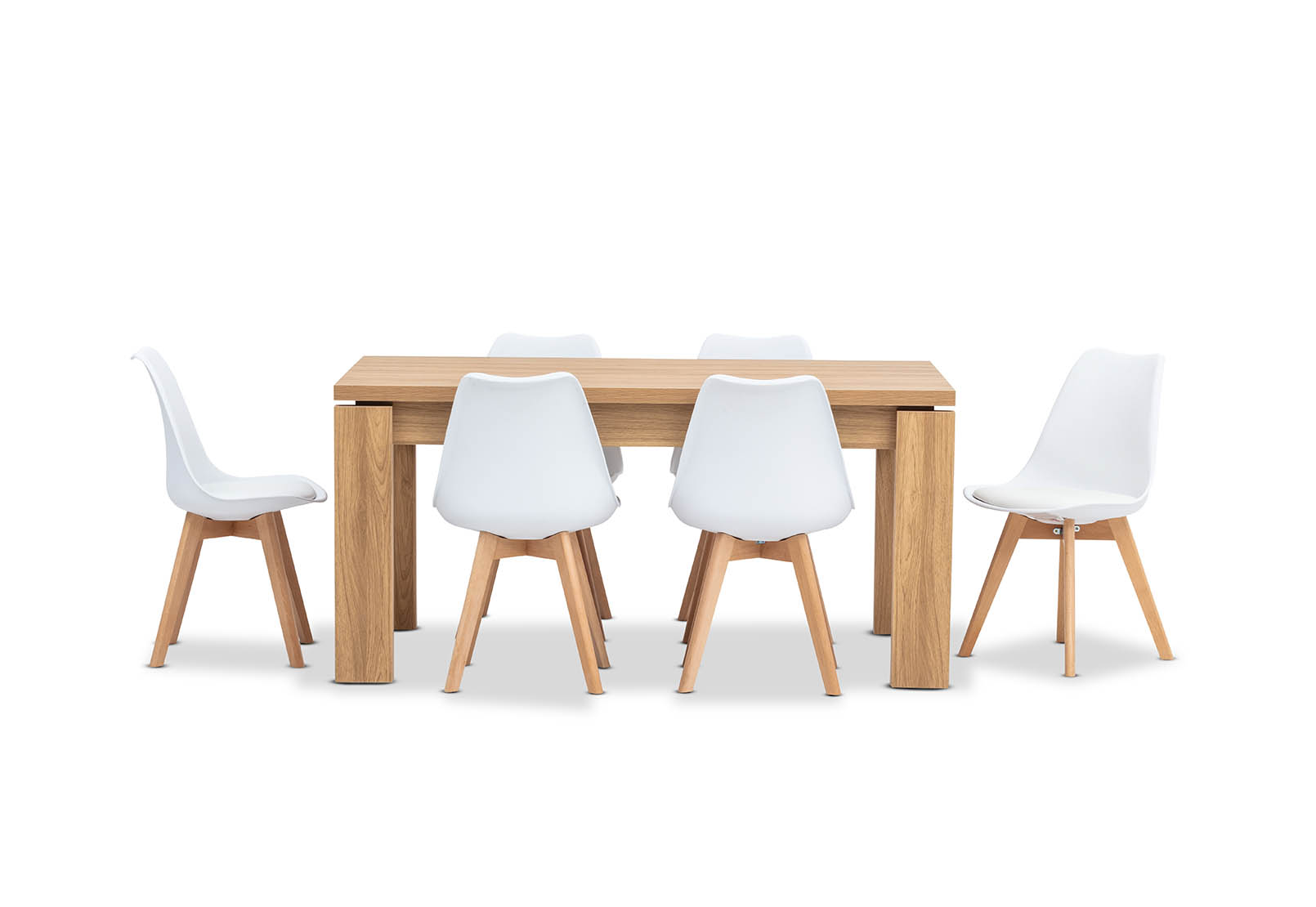 Jordann 7 Piece Dining Suite With Otis Chairs Amart