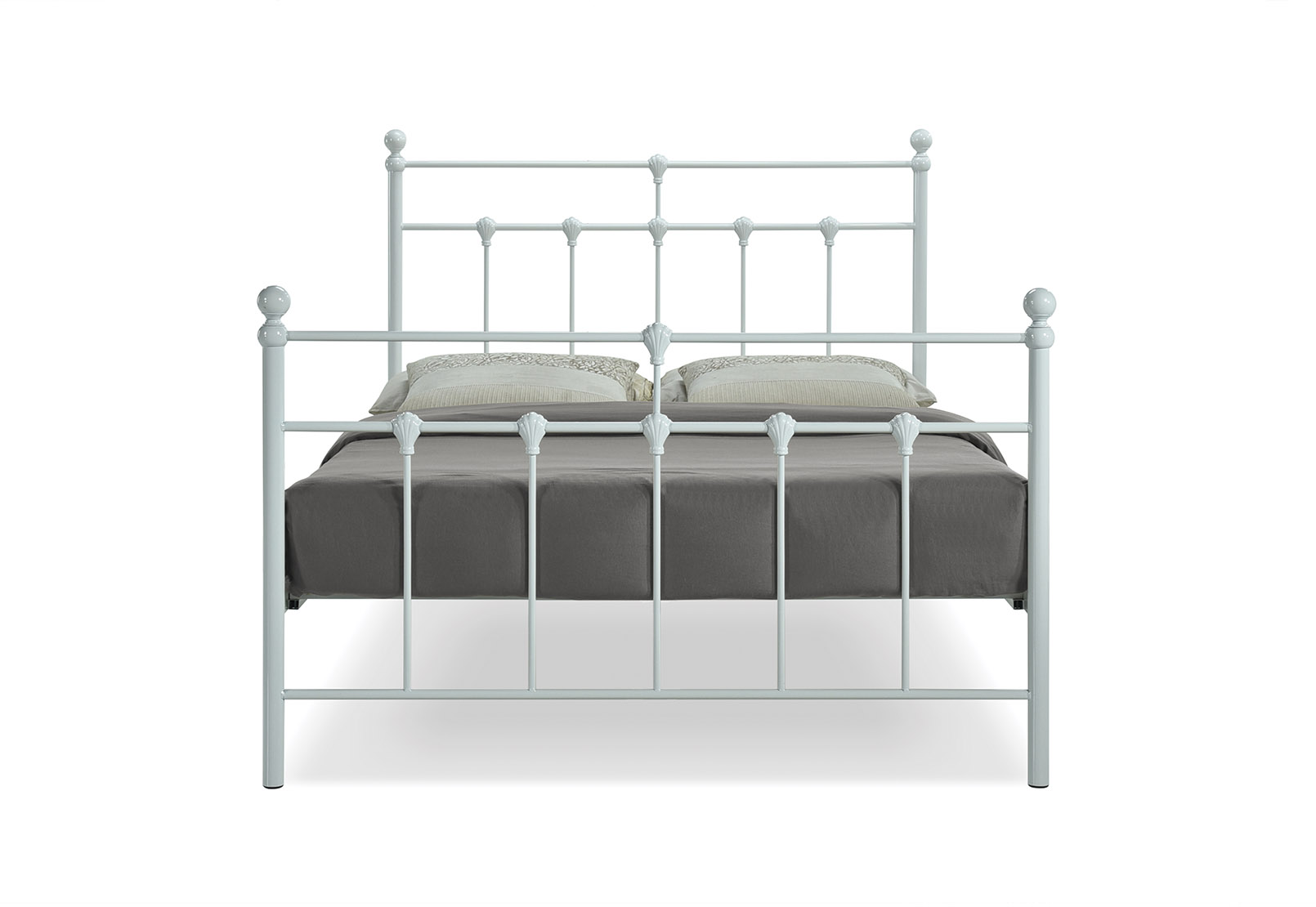 WHITE NEWMAN White Double Bed Amart Furniture