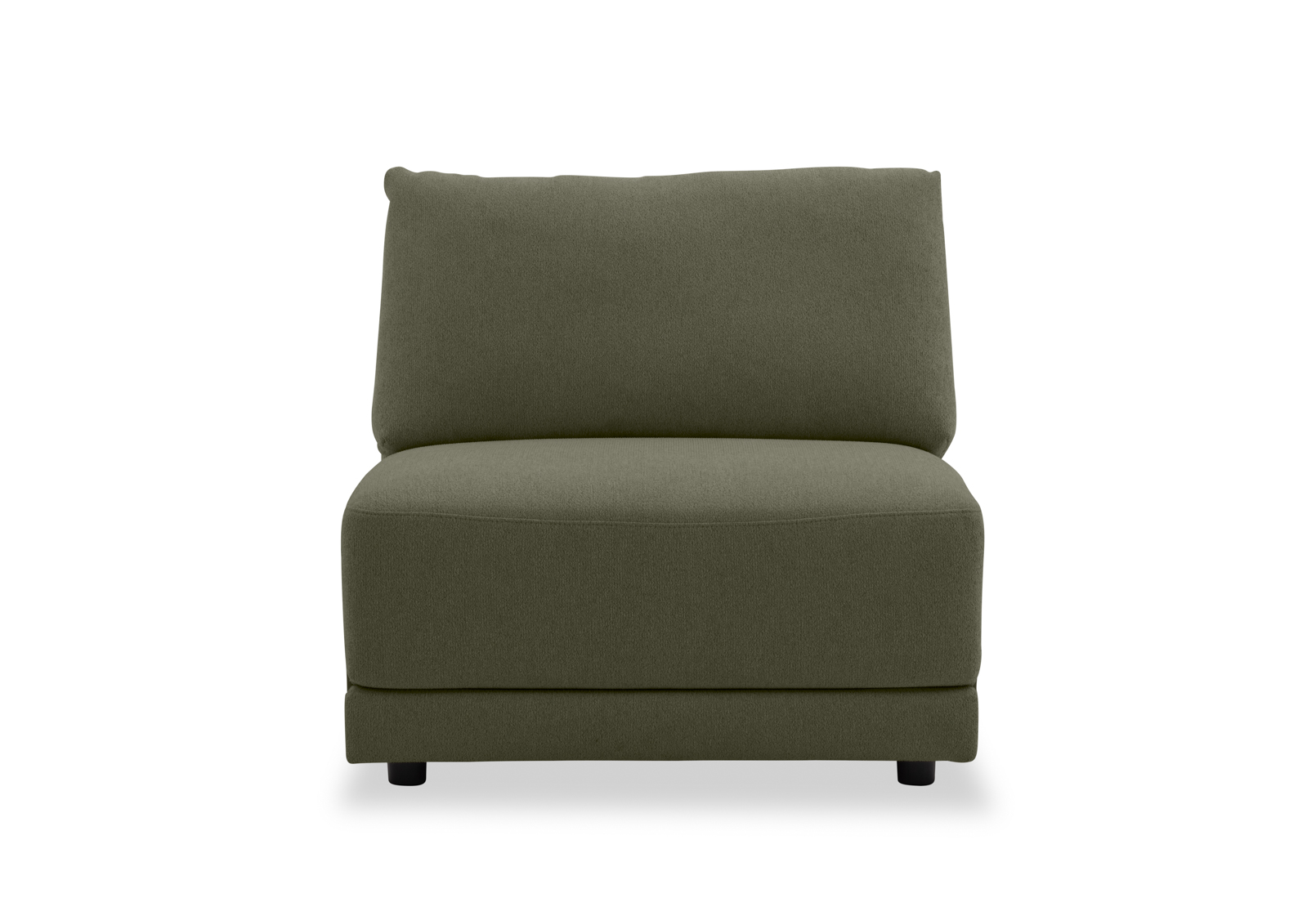 GREEN VARLEY FABRIC Modular Armless Chair (Fabric)