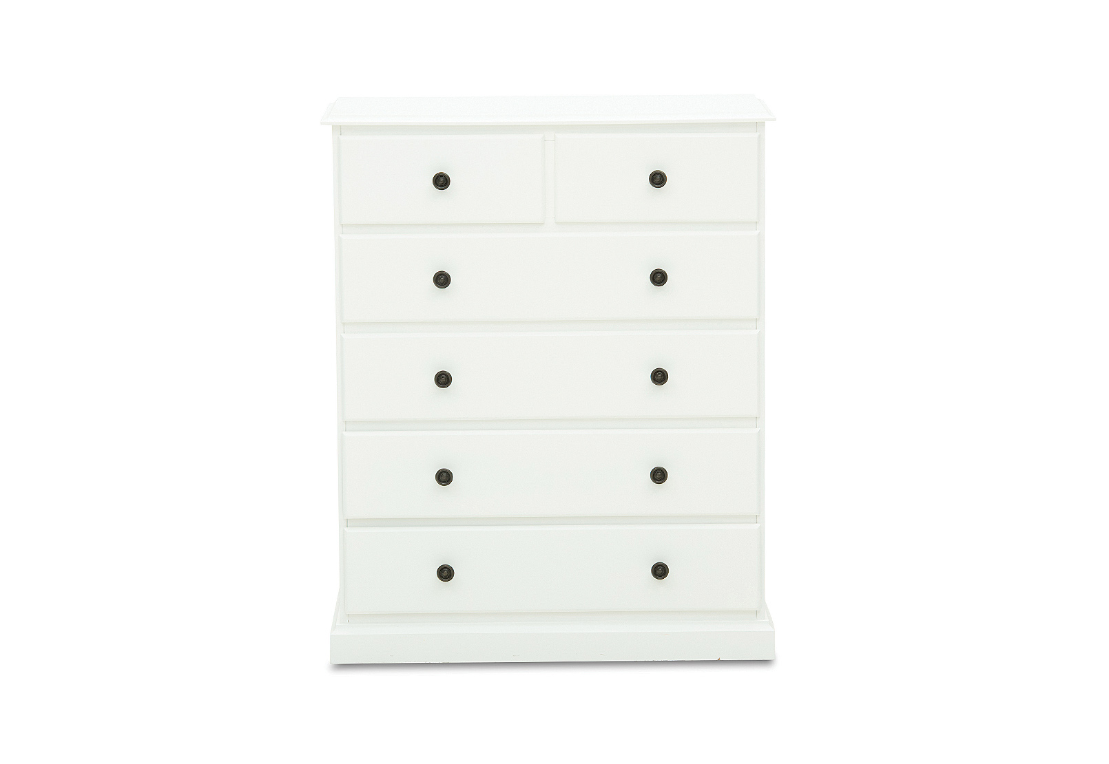 WHITE ROSE BAY 6 Drawer Tall Chest