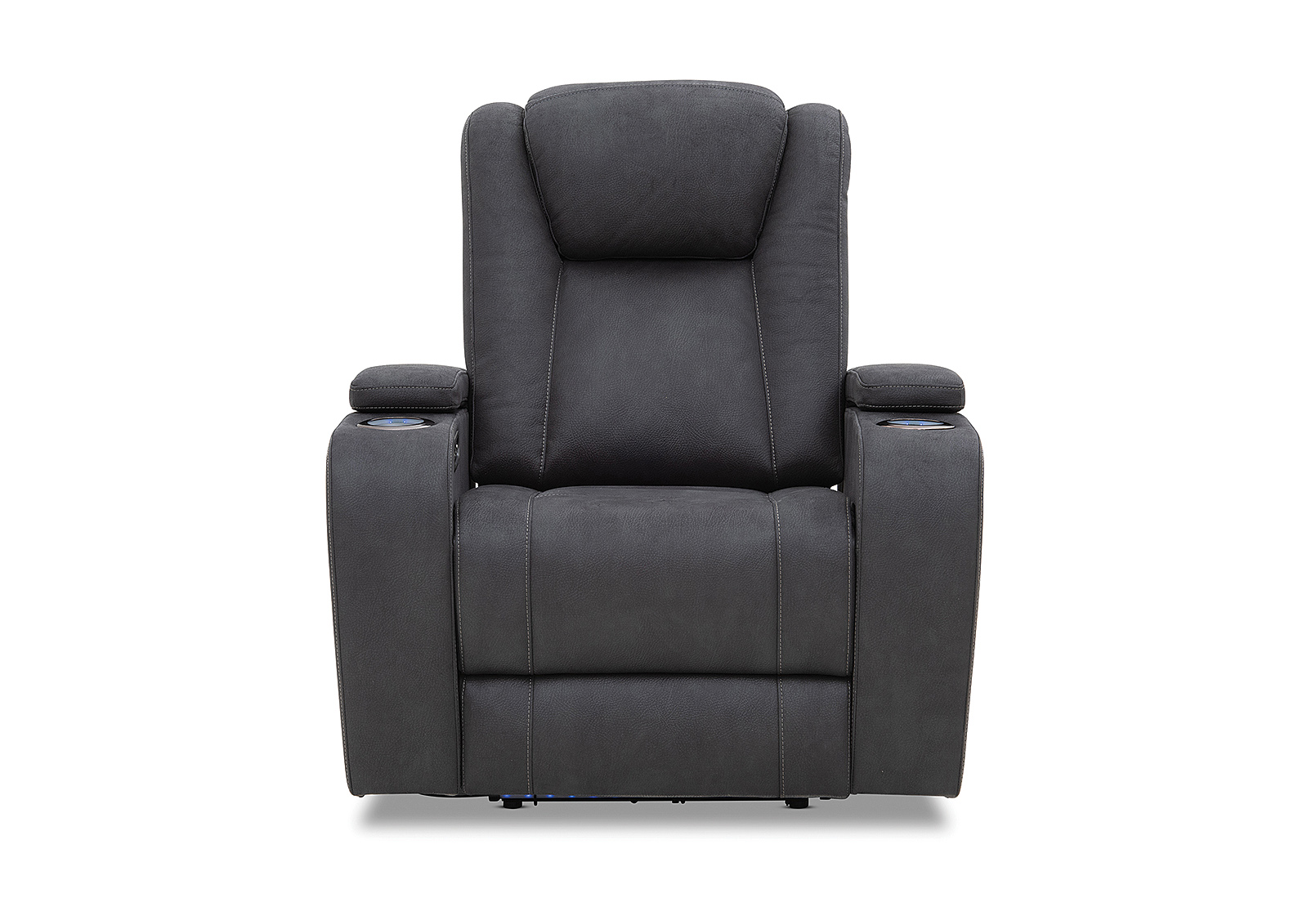 CHARCOAL SENTINAL Fabric Electric Recliner | Amart Furniture