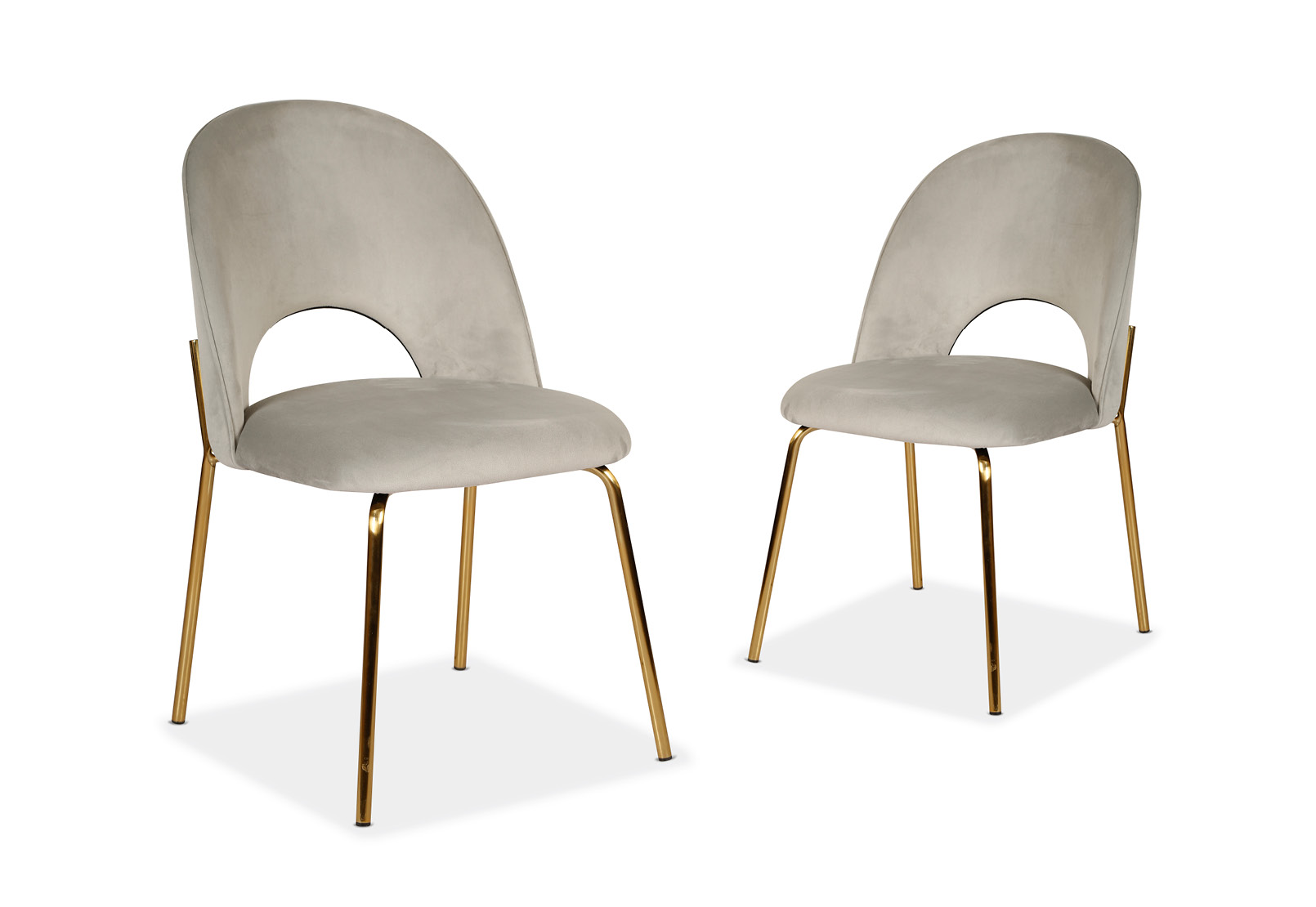 GREY THERESE Set of 2 Grey Dining Chairs Amart Furniture