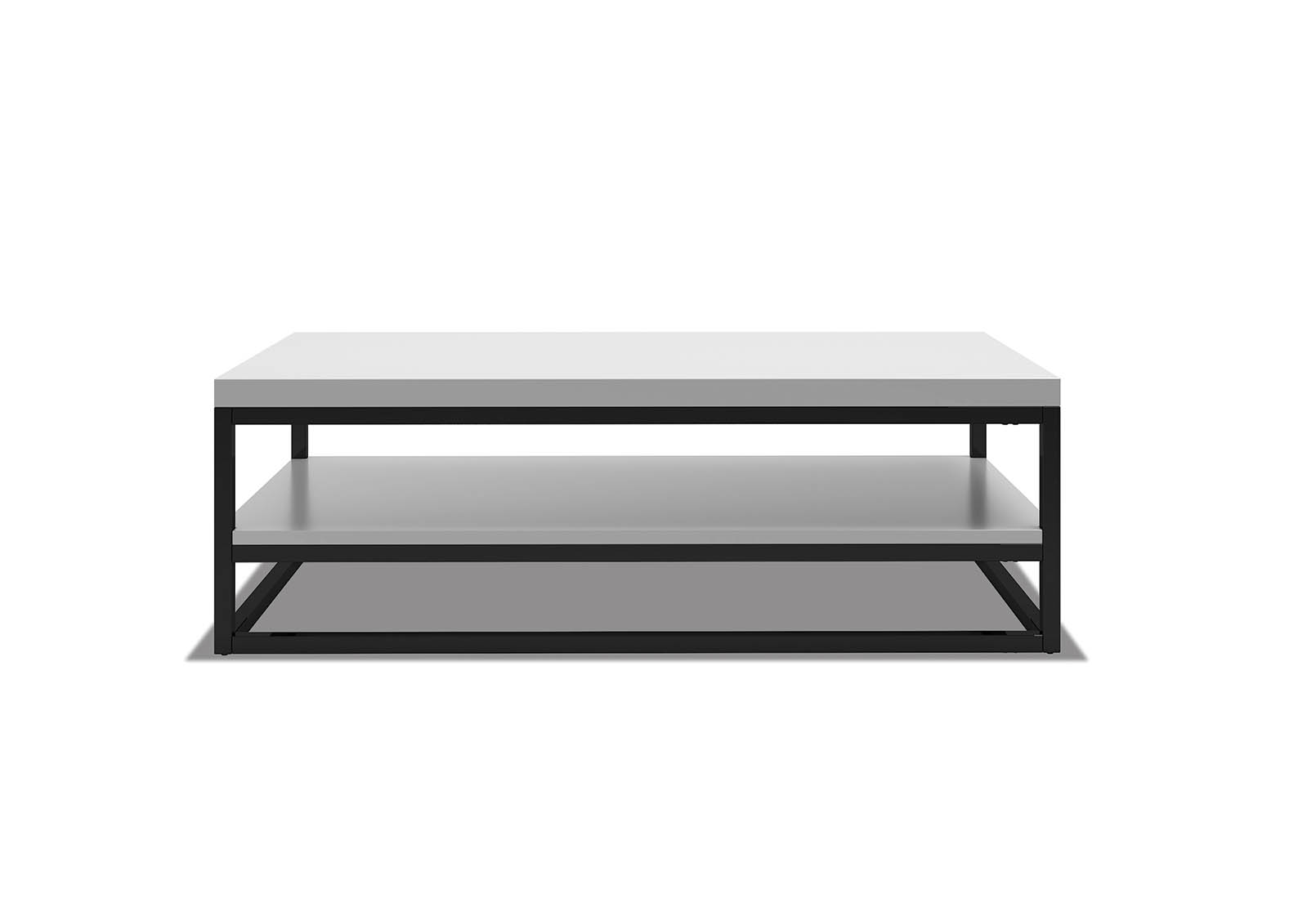 WHITE/ BLACK ROVIGO Coffee Table Amart Furniture