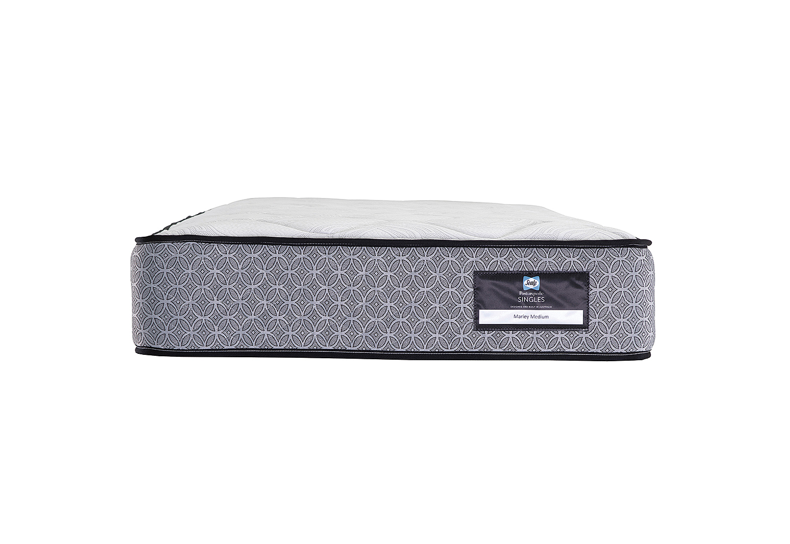 GREY POSTUREPEDIC MARLEY MEDIUM Jumbo Single Mattress Amart Furniture
