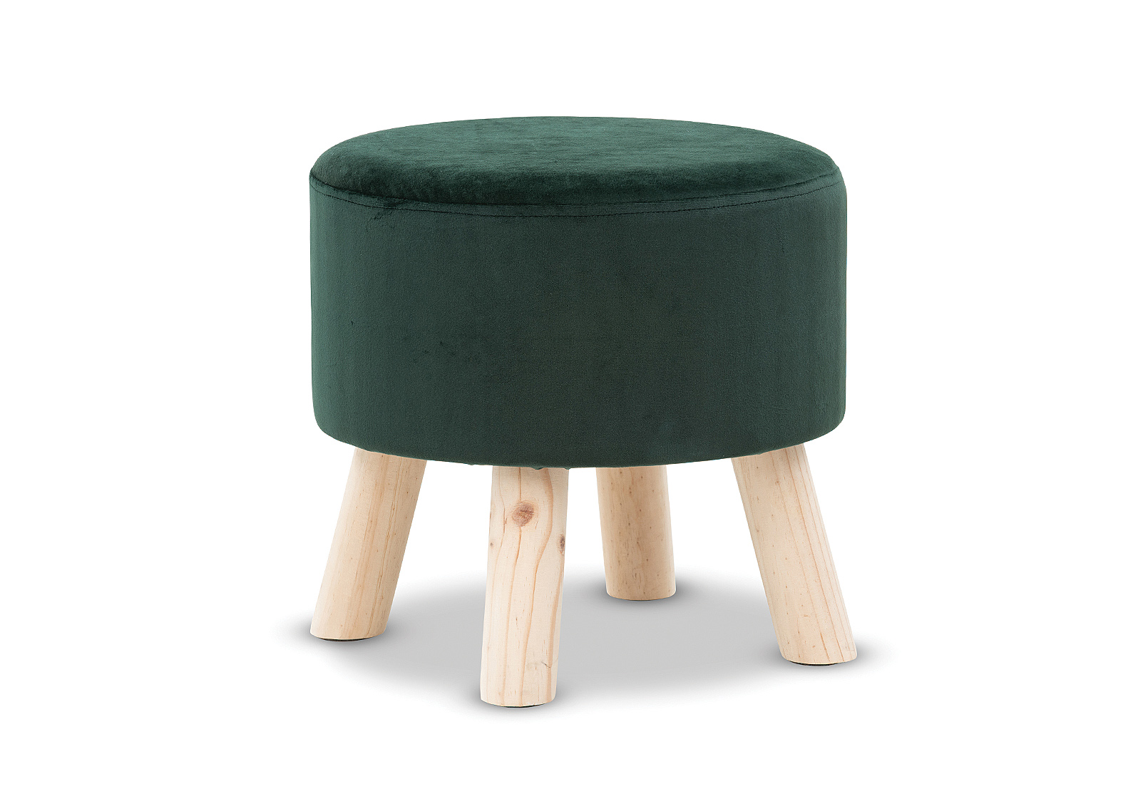 EMERALD YOSHI Fabric Stool