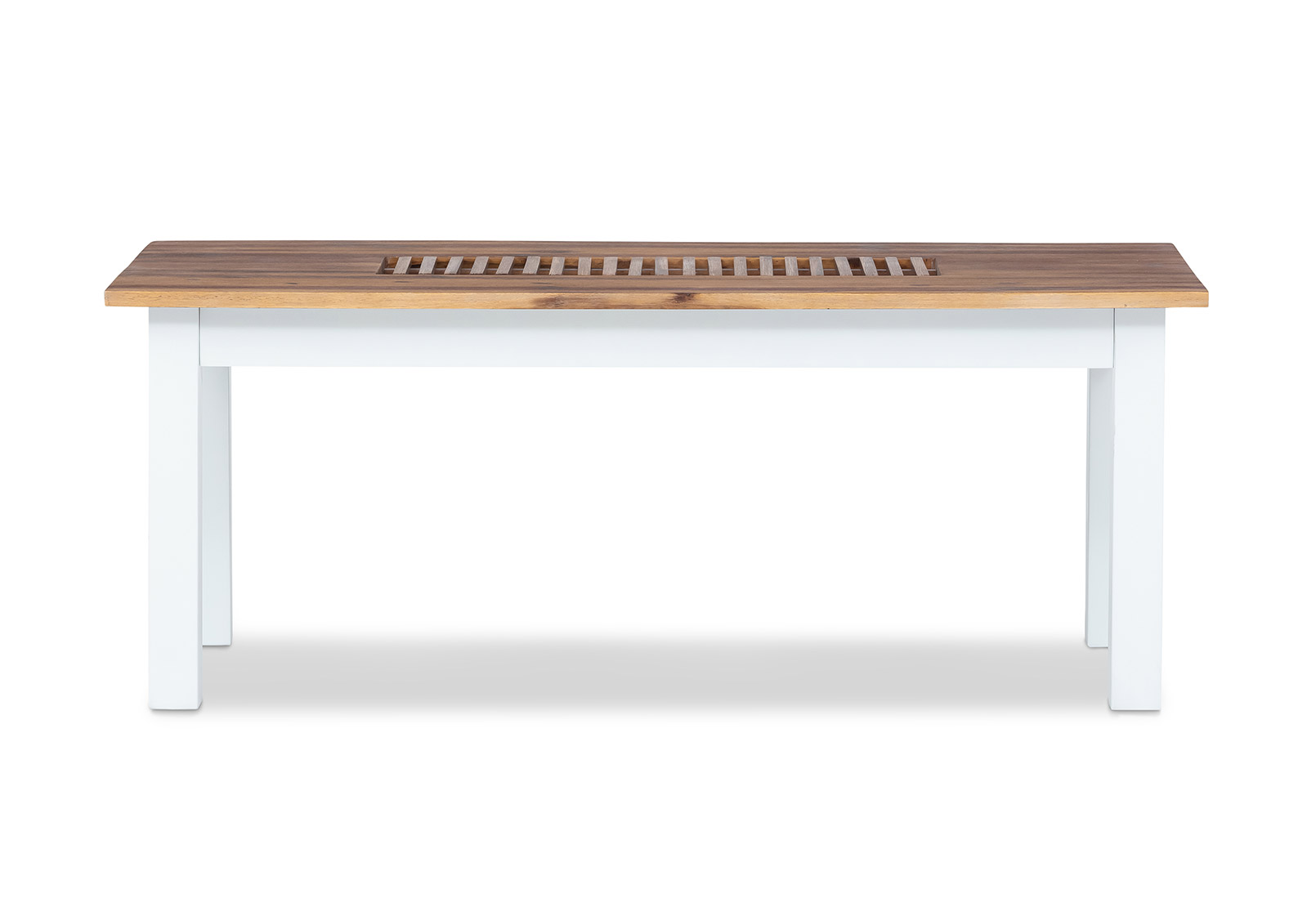 WHITE/PEWTER SANTO ANDRE Coffee Table Amart Furniture