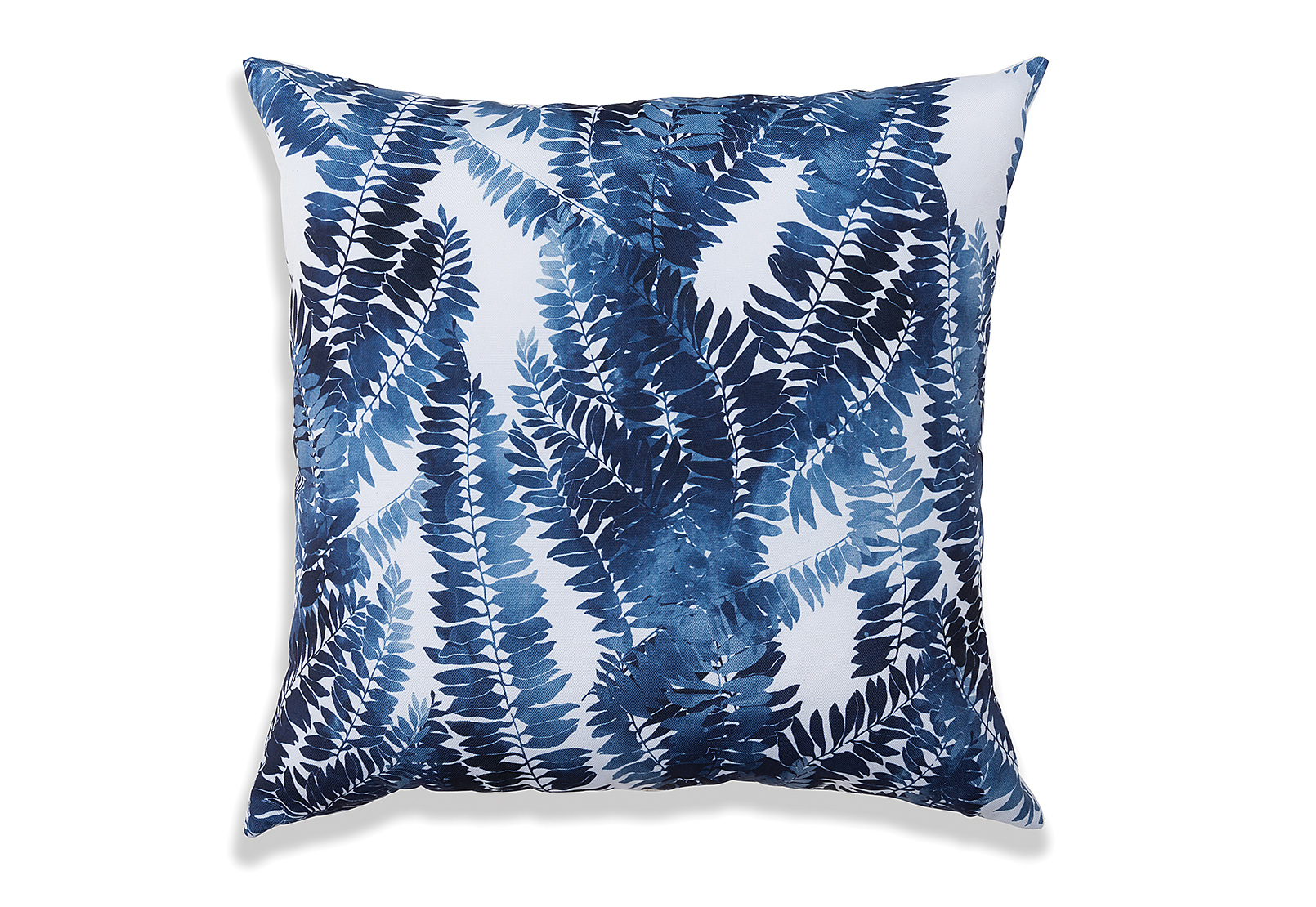 NAVY FOLIAGE 45 x 45cm Cushion Amart Furniture