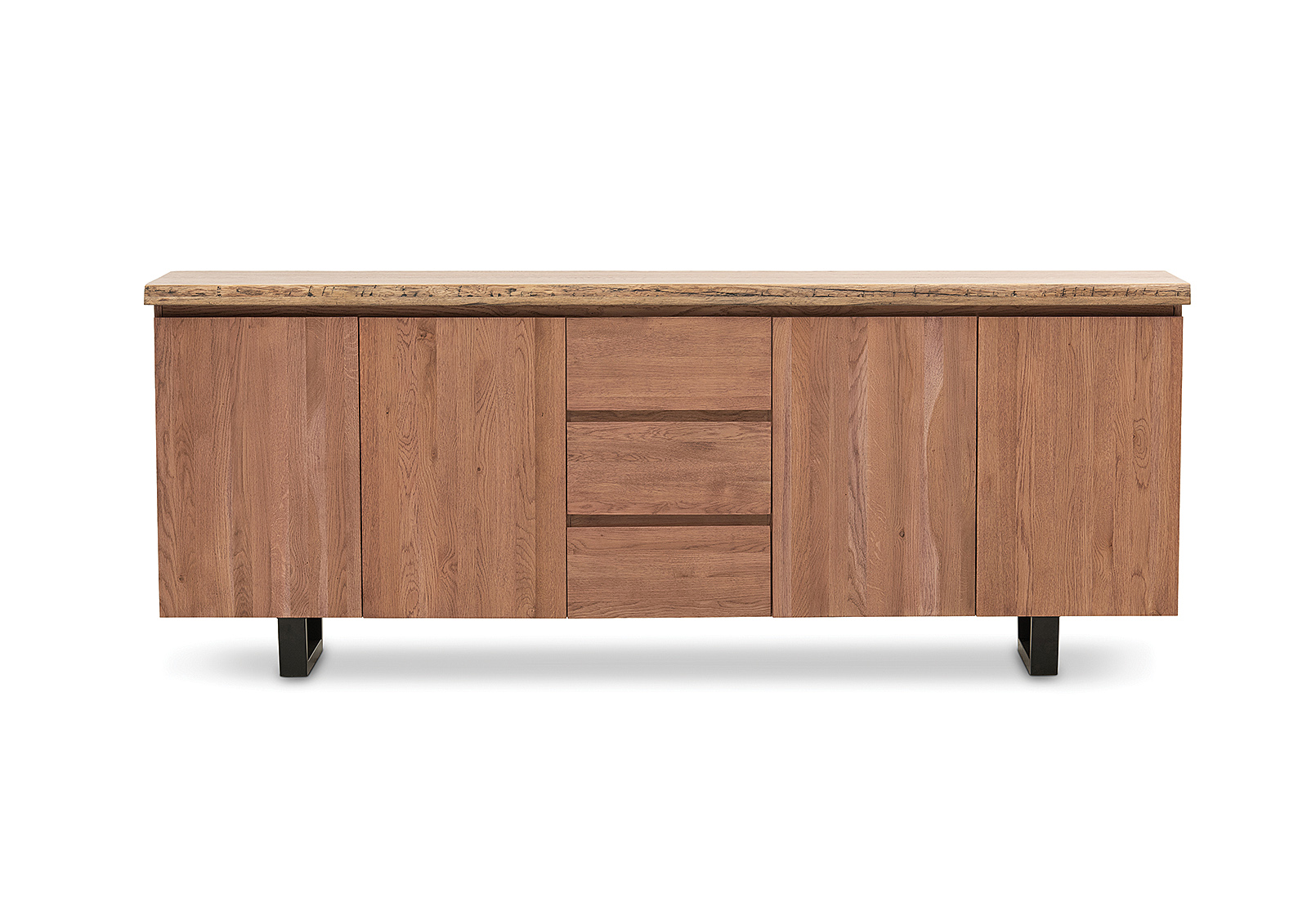 NATURAL WALNUT NERO Buffet Amart Furniture