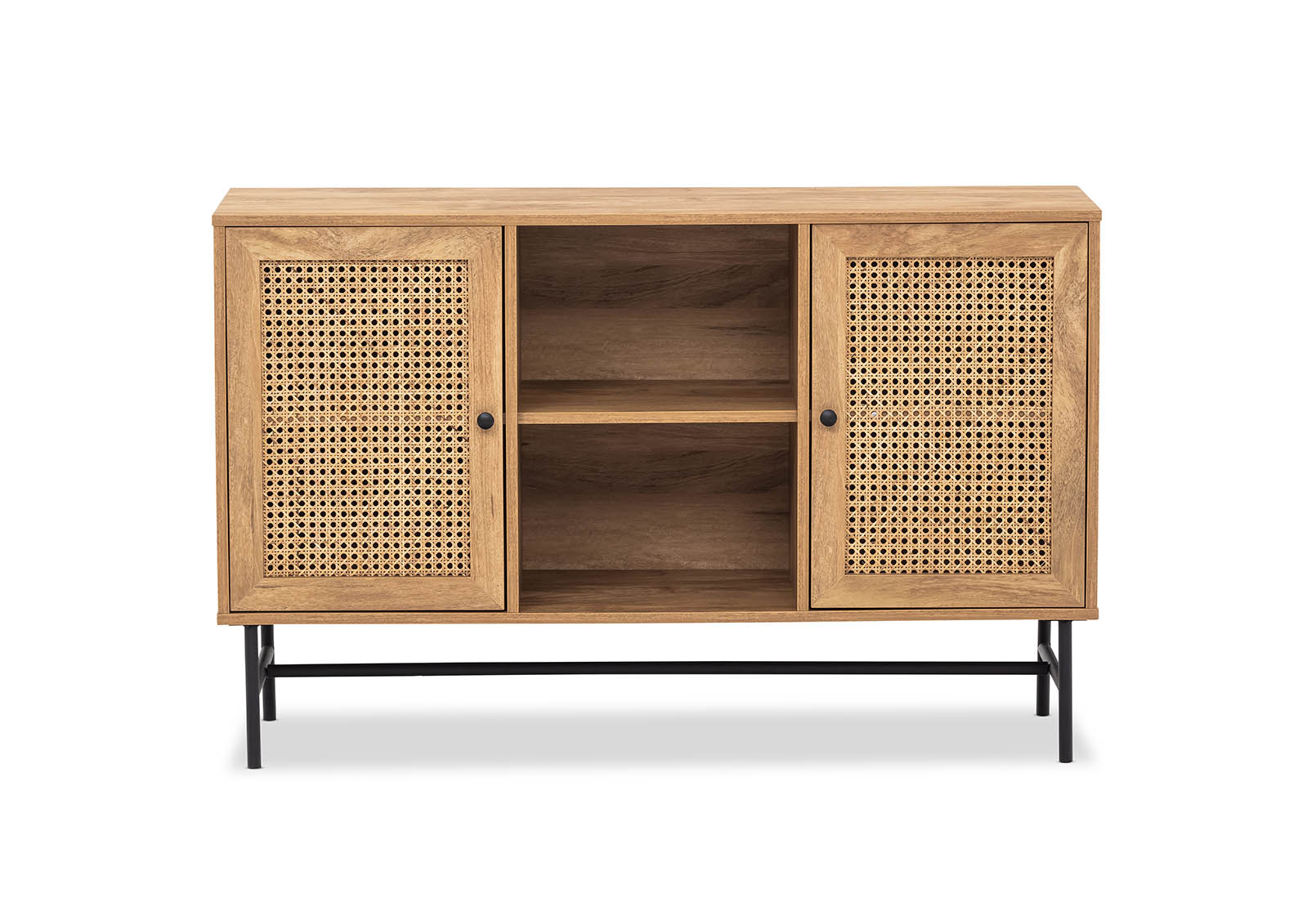 NATURAL MOSLEY 2 Door Buffet Amart Furniture