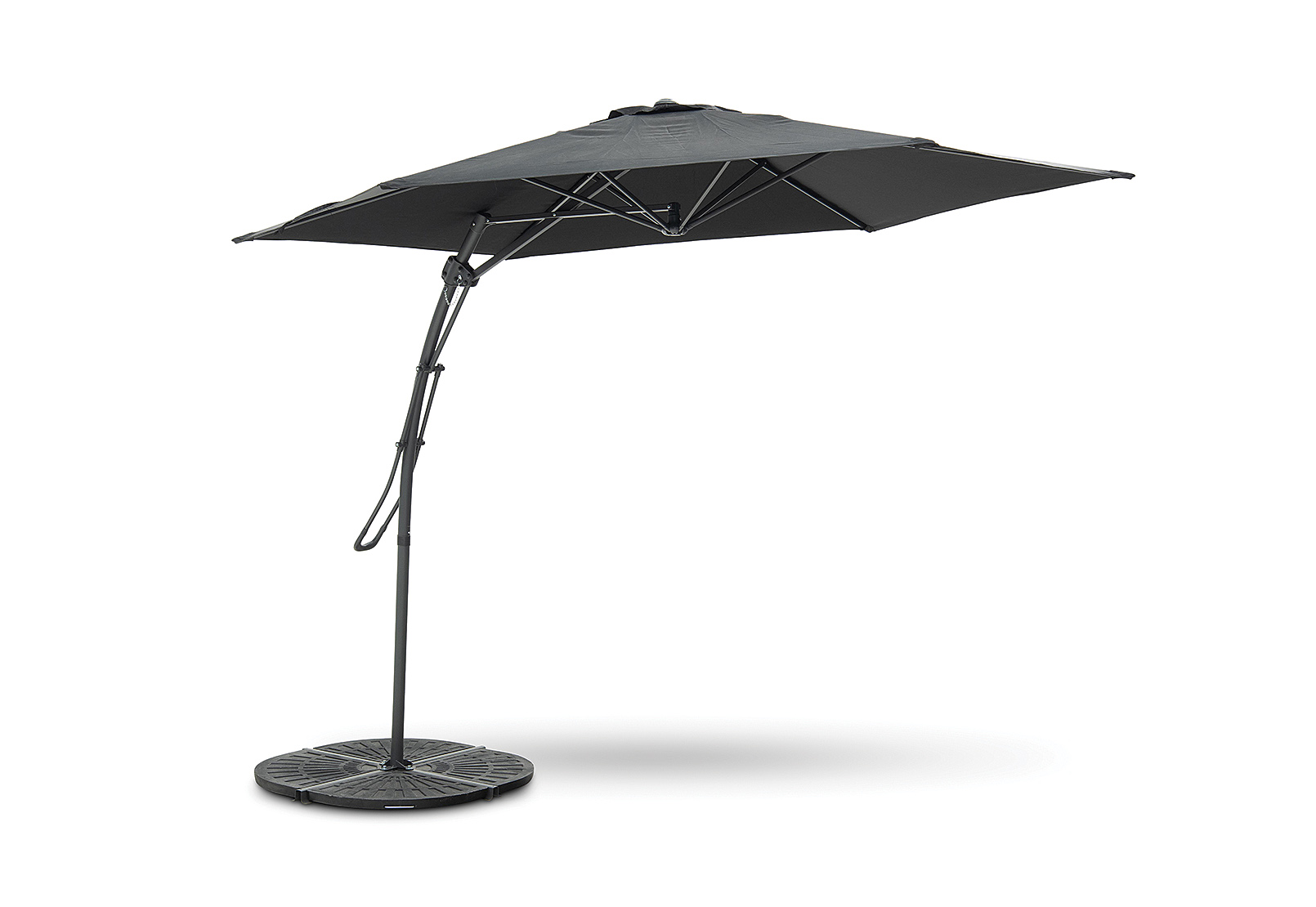 BLACK SHADE MASTER MK2 Easy Lift Cantilever Umbrella ...