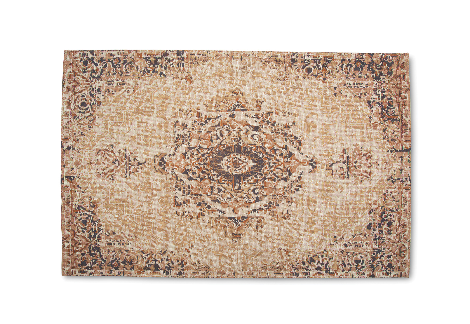 BLUE/GOLD KASHMIR 230 x 160cm Rug