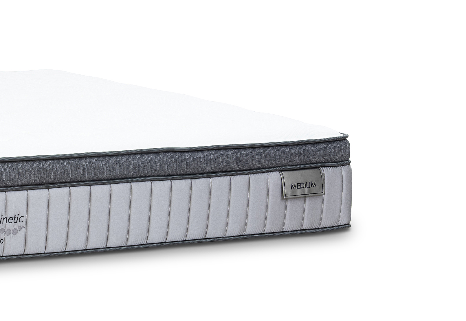 WHITE/GREY ARLO MEDIUM King Mattress Amart Furniture