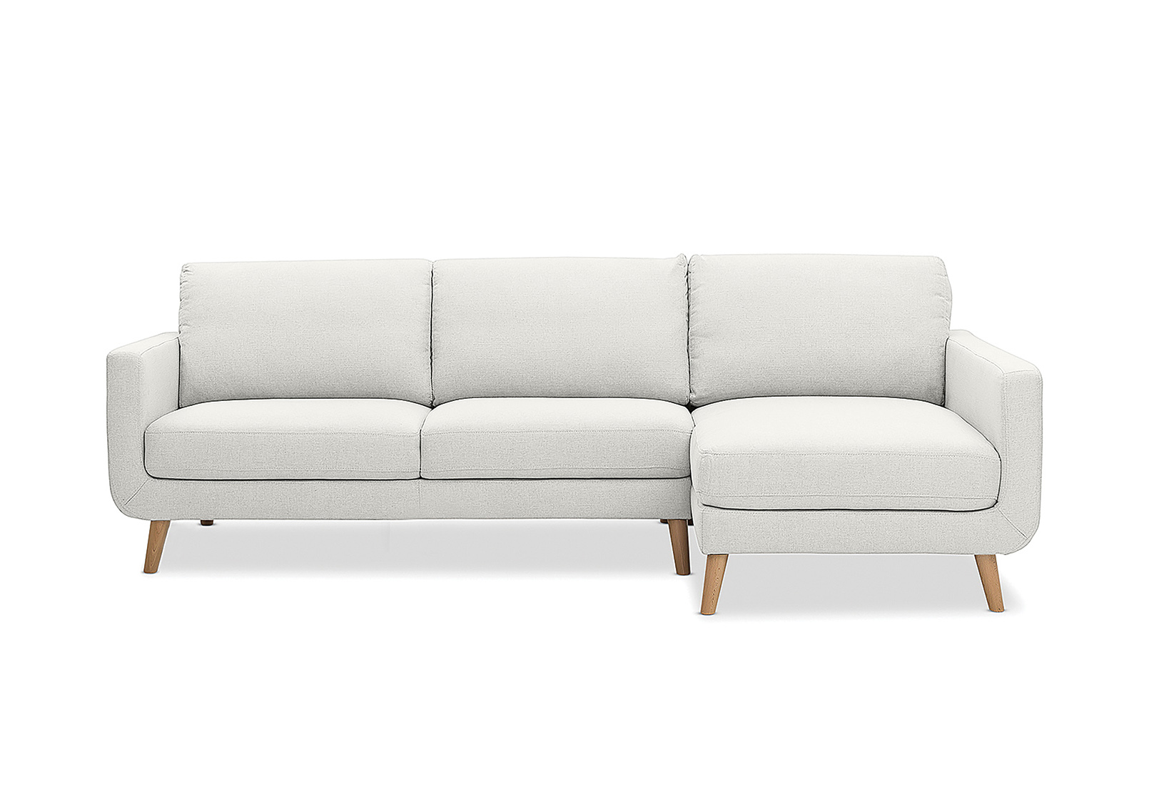 BEIGE PHOEBE 3 Seater with RHF Chaise (Fabric)