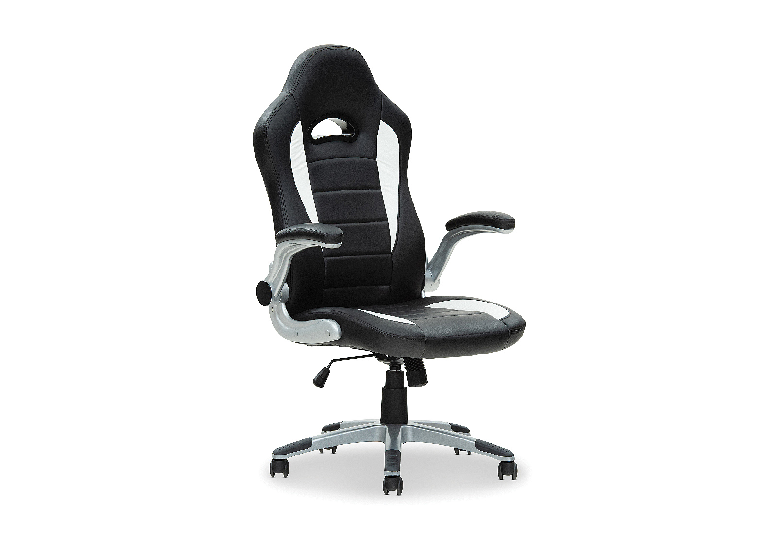 BLACK/WHITE RALLY Office Chair Amart Furniture