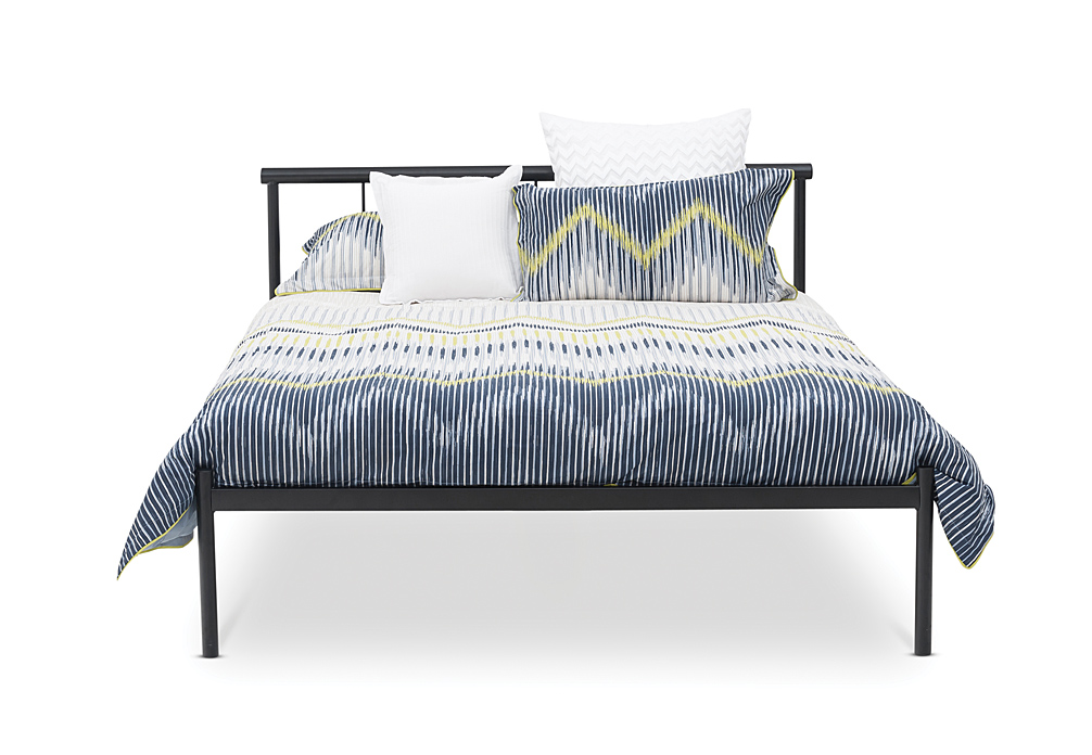 BLACK OLIVIA Queen Bed Amart Furniture