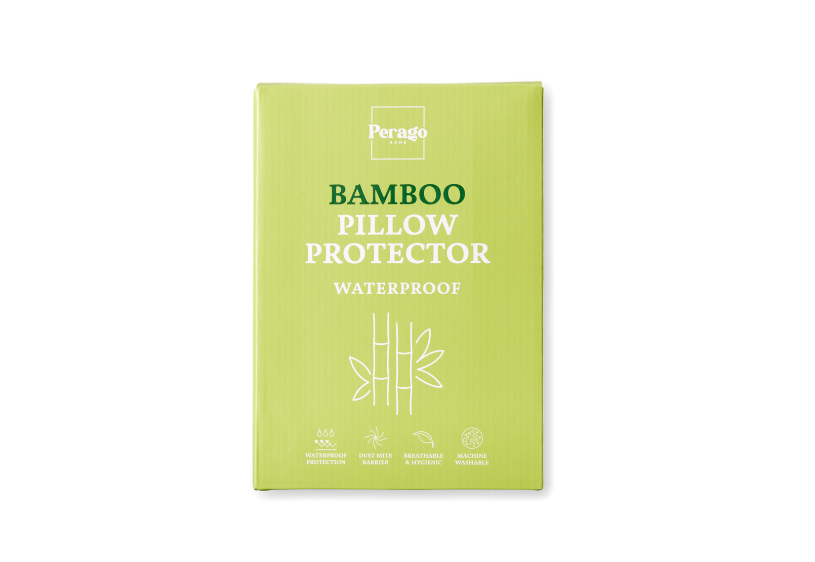 WHITE PILLOW PROTECTOR Bamboo Pillow Protector
