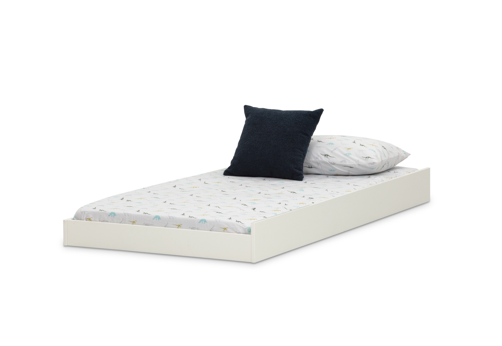 WHITE CAPTAIN JACK Trundle Bed