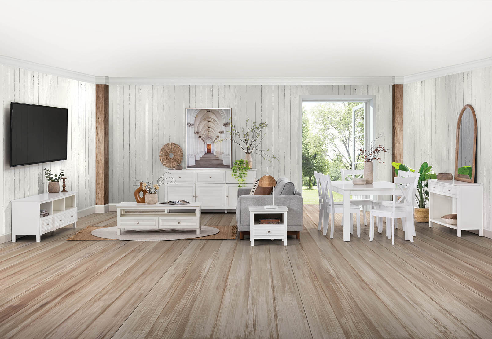 WHITE CLOUDS Dining Chair Amart Furniture