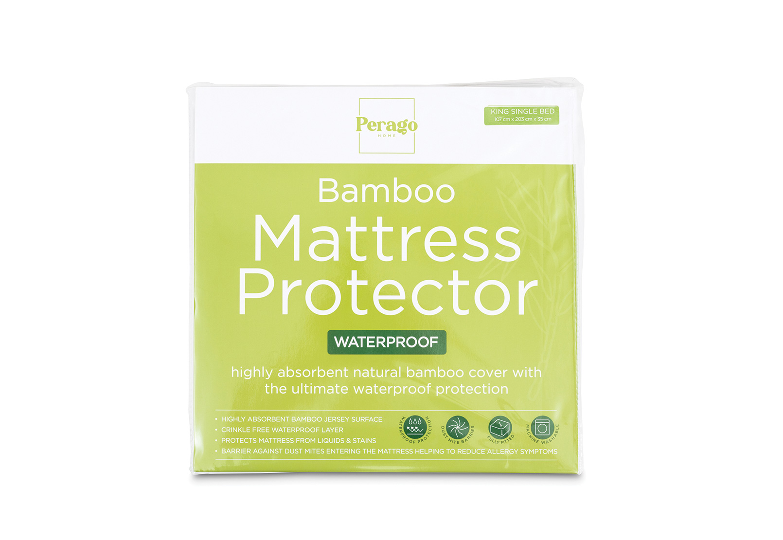 King Single Mattress Protector Bamboo Amart Furniture