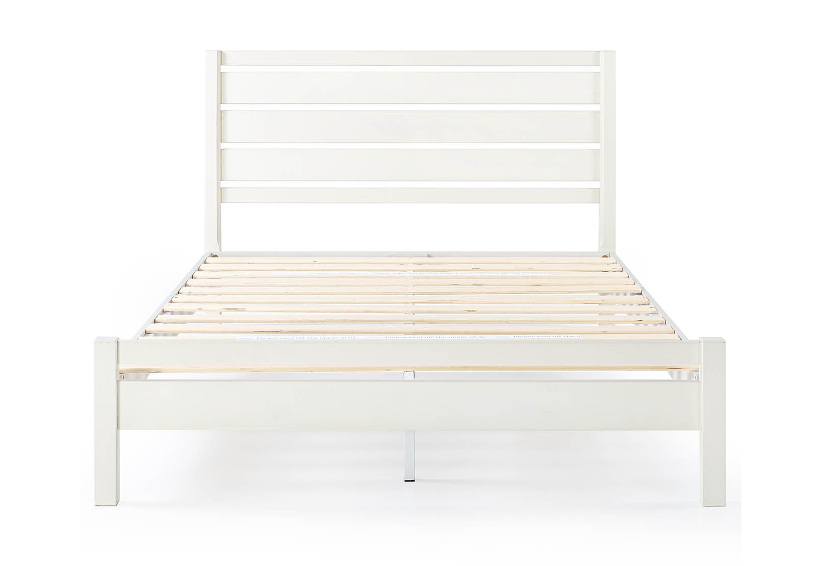 WHITE NIELSEN White Double Bed Amart Furniture