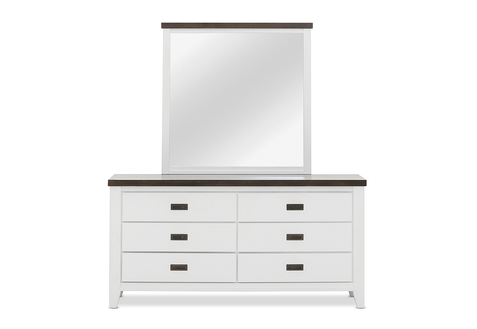 Le Franschhoek 6 Drawer Dresser with Mirror - Amart