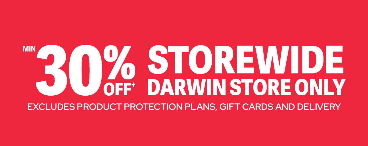 Dawrin min 30% off storewide